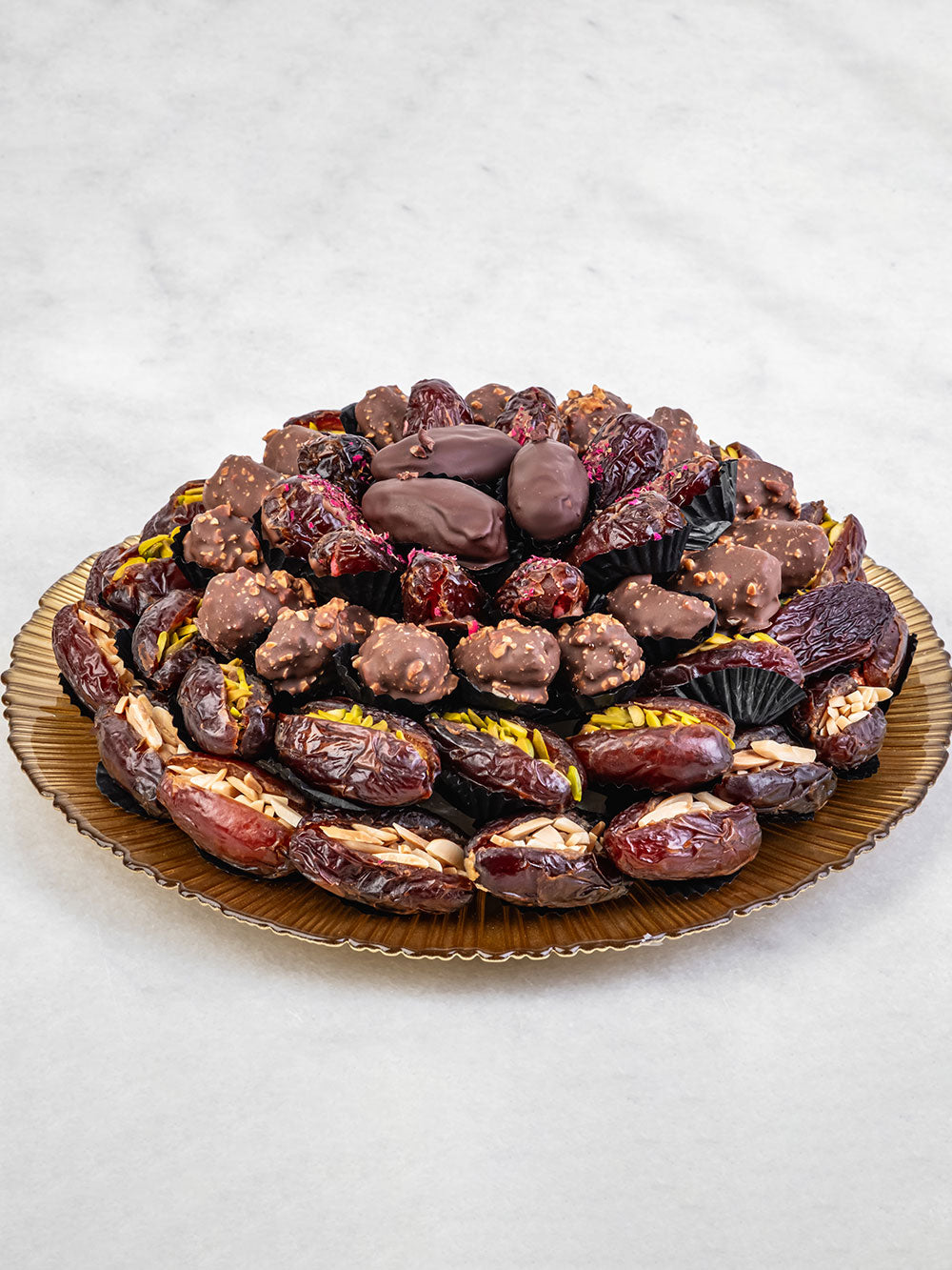 The Bountiful Tray - Luxury Dates &amp; Chocolate Gift - Signature Date Assortment
