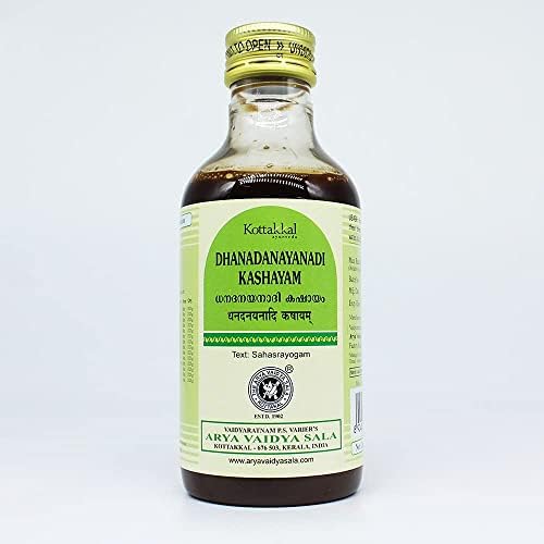 Buy Dhanadanayanadi Kashayam 200 ml by Kottakkal Ayurveda at deensquare.com. Traditional Ayurvedic herbal formulation available in Dubai | UAE.