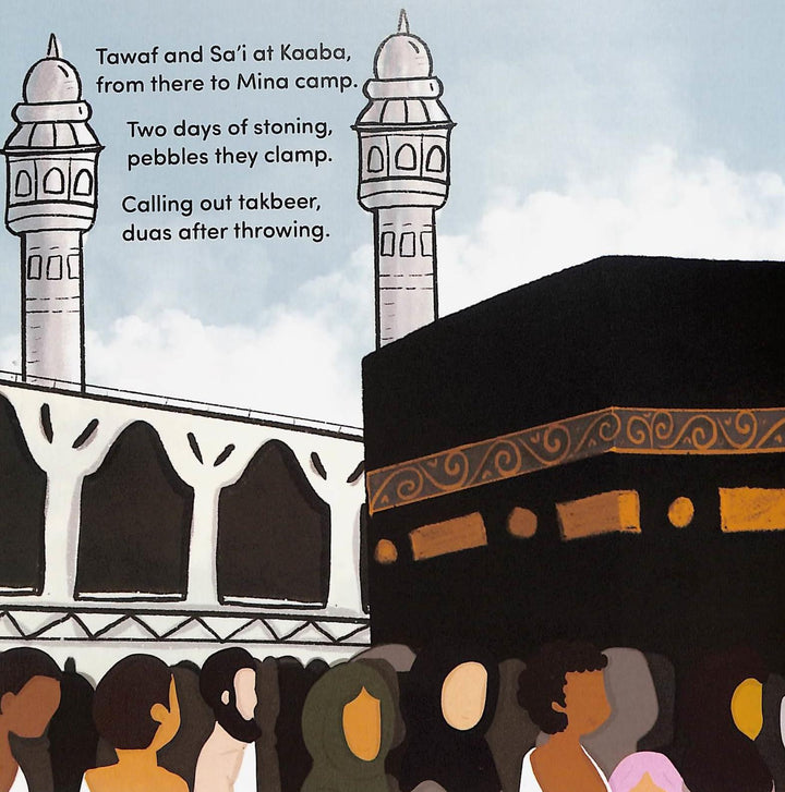 Dhul-Hijjah Adventures with Binyamin and Chester book inside pages