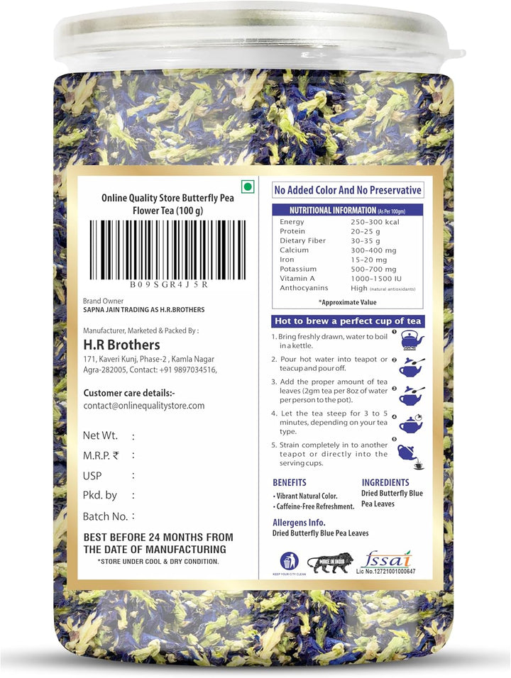 Buy 100% Natural Butterfly Pea Flower Tea. Antioxidant-rich, caffeine-free &amp; color-changing. Fast shipping in Dubai, Abu Dhabi &amp; worldwide. Shop Online Quality Store.