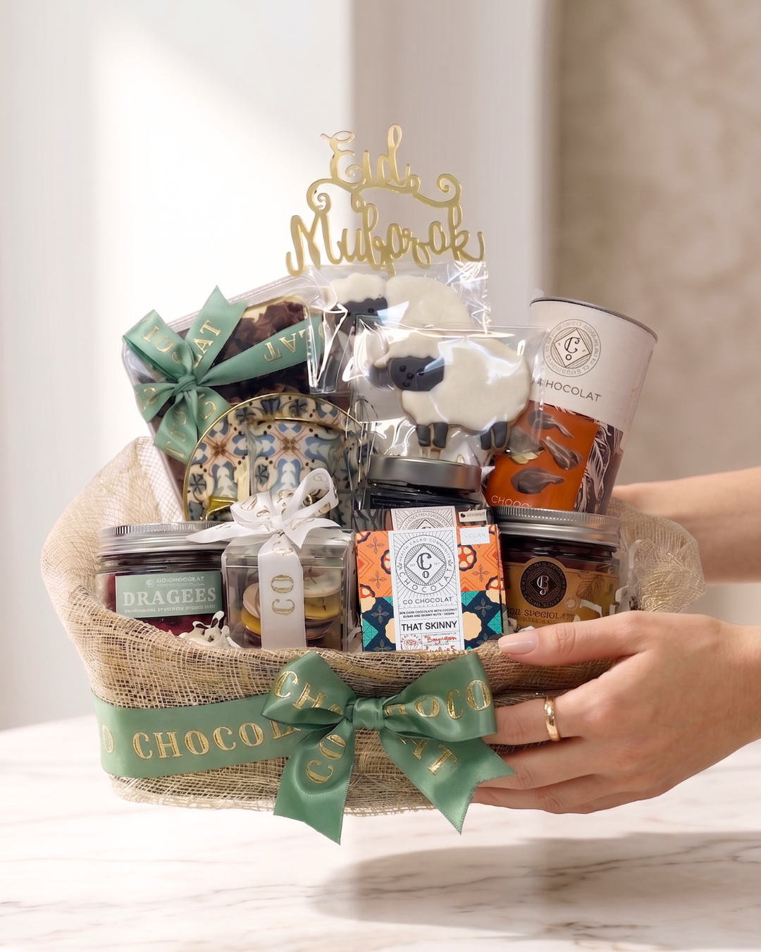 Eid Barakah Hamper – Luxury Eid Chocolate Gift Box UAE | Co Chocolat