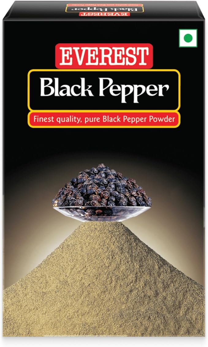 Buy Everest Black Pepper Powder 100g at deensquare.com. Premium Indian spice with rich flavour and aroma, available in Dubai | UAE.