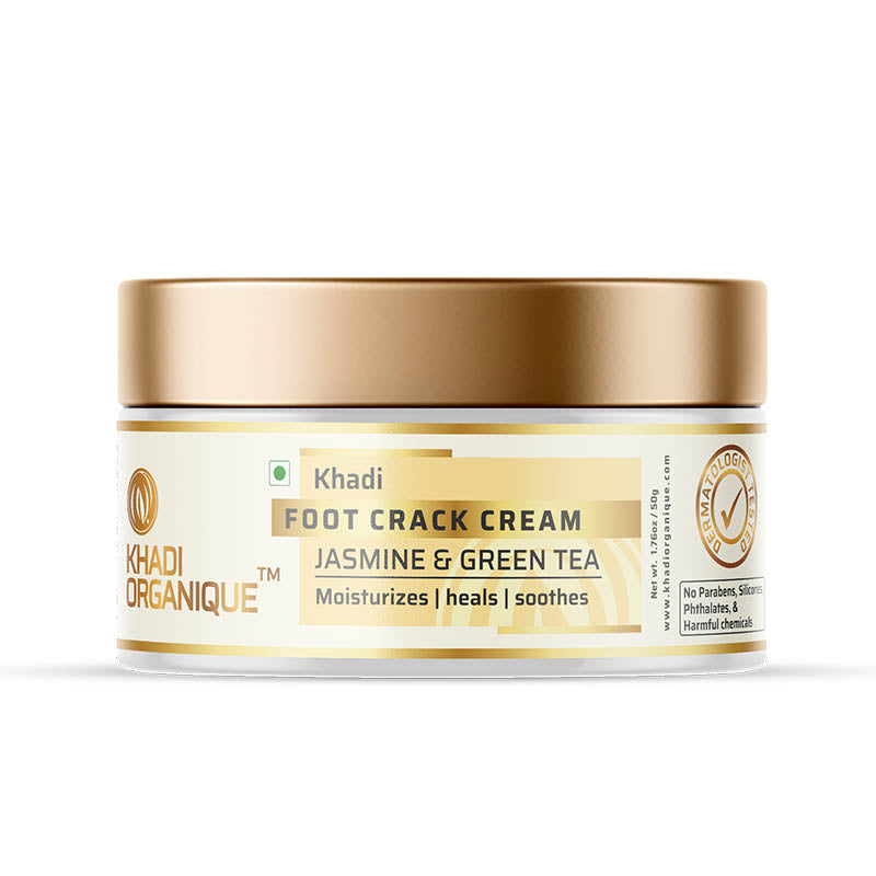 Foot Crack Cream (Jasmine & Green Tea) - Khadi Organique