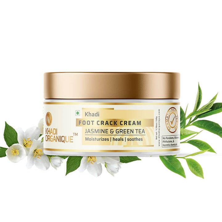 Foot Crack Cream (Jasmine & Green Tea) - Khadi Organique