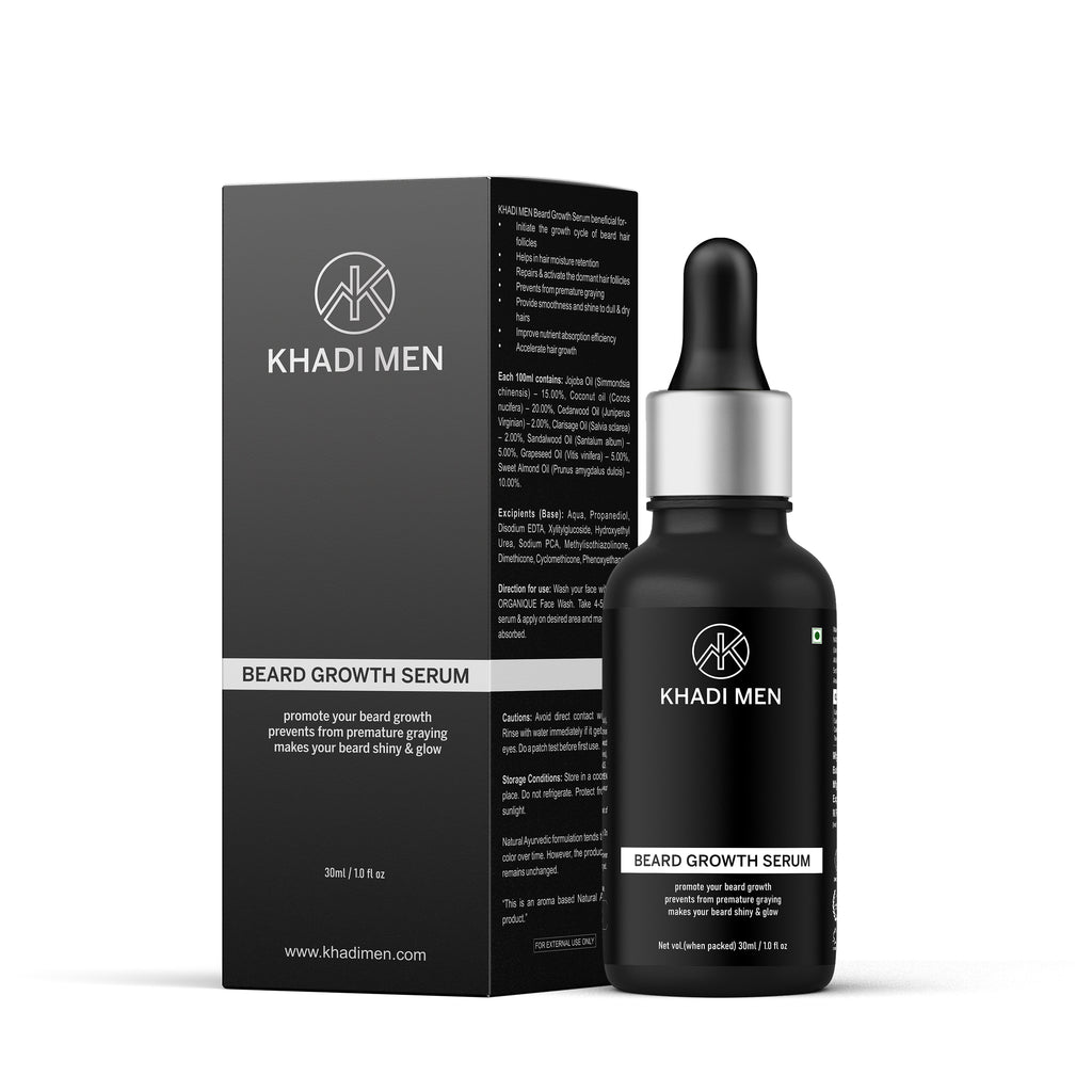Beard Growth Serum - Khadi Men - 30 ml
