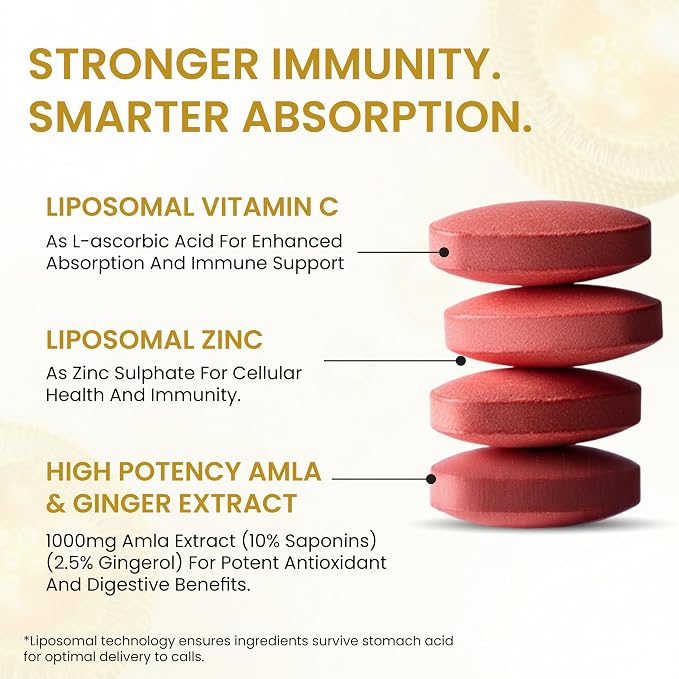 Buy HIMALAYAN ORGANICS Plant-Based Vitamin C with Zinc Capsules at deensquare.com. Support daily wellness with quality supplements in Dubai | UAE.