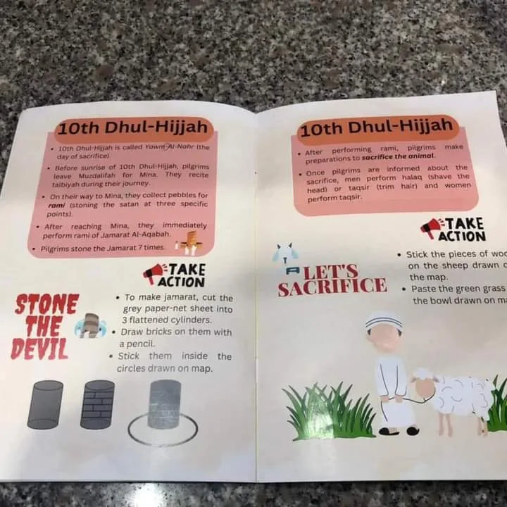 Buy Hajj Activity Kit for Kids at deensquare.com | Dubai | UAE. An engaging Islamic activity resource for learning about Hajj.