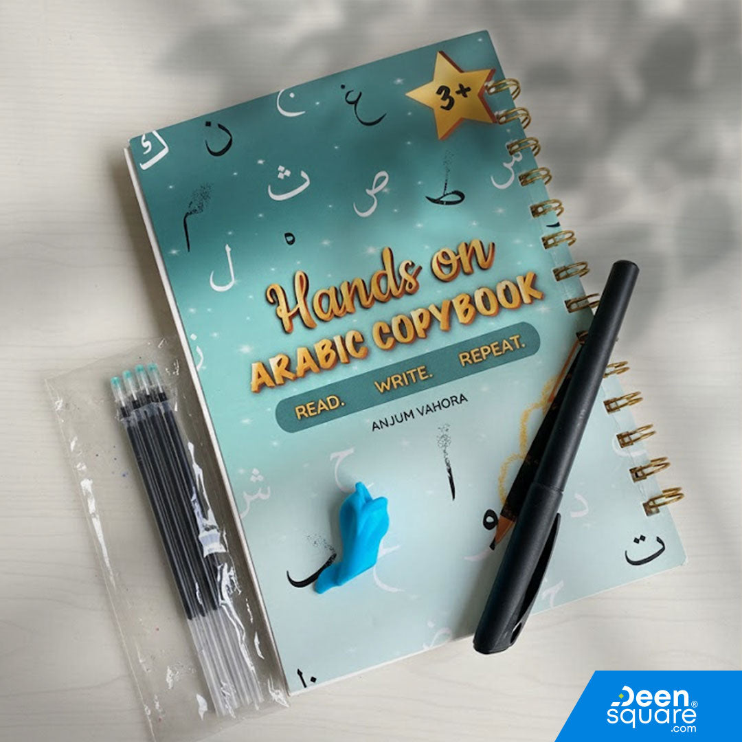 Arabic Alphabet Book, Arabic Tracing Book, Kids Arabic Learning, Reusable Copy Book, Islamic Kids Education, Arabic Handwriting Practice, Groove Tracing Book, Hands On Quran