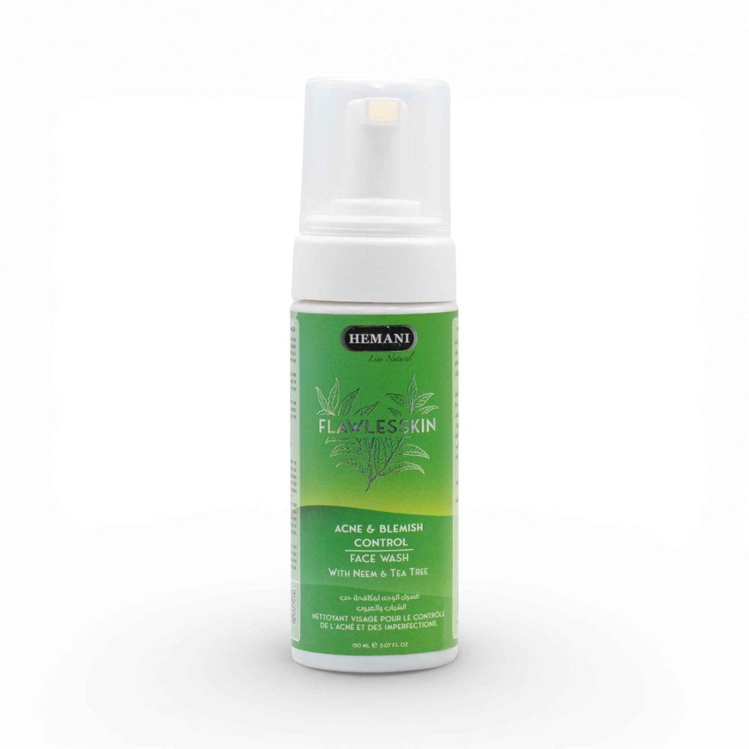 Shop Hemani Acne &amp; Blemish Control Face Wash 150ml with Neem, Tea Tree &amp; Salicylic Acid. Shop now, order online in UAE with delivery.