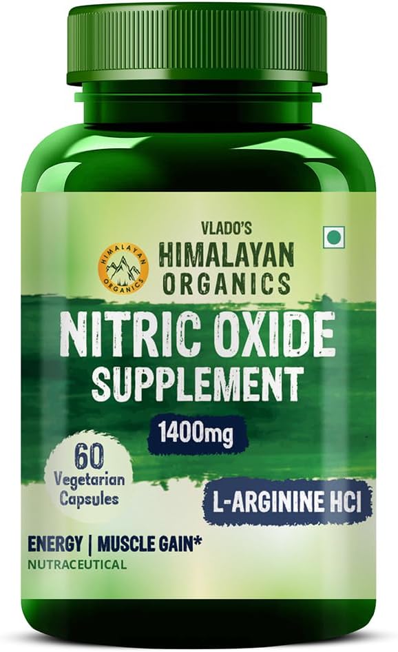 Buy Himalayan Organics Nitric Oxide 1400mg with L-Arginine &amp; Caffeine at deensquare.com. Fast delivery across Dubai | UAE.
