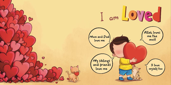 I Am – My First Book of Positive Affirmations (Mirror Book) inside pages