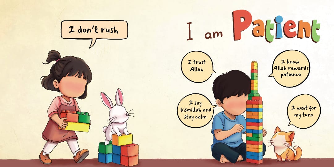 I Am – My First Book of Positive Affirmations (Mirror Book) inside pages 2