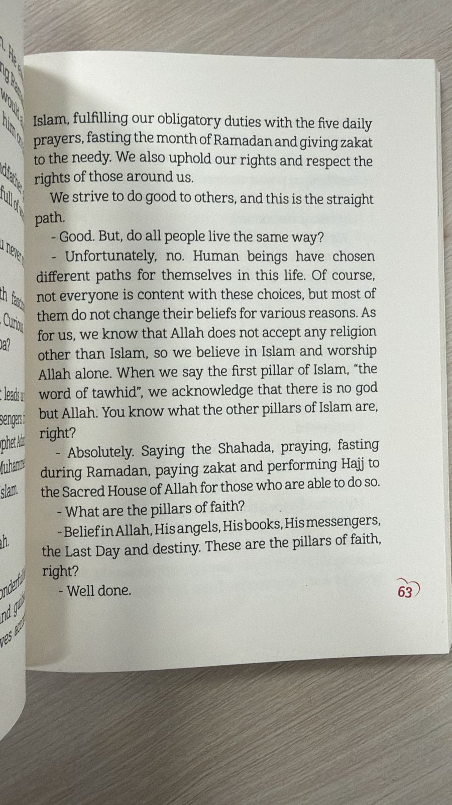 I Love you so much Allah Book inside pages