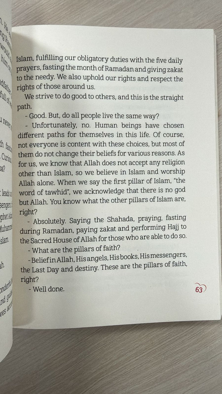 I Love you so much Allah Book inside pages