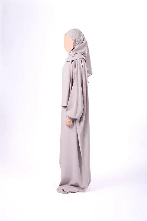 Buy Jodali prayer dress with crescent embroidery sheila. Fast shipping in Dubai and delivery across UAE from DeenSquare.com.