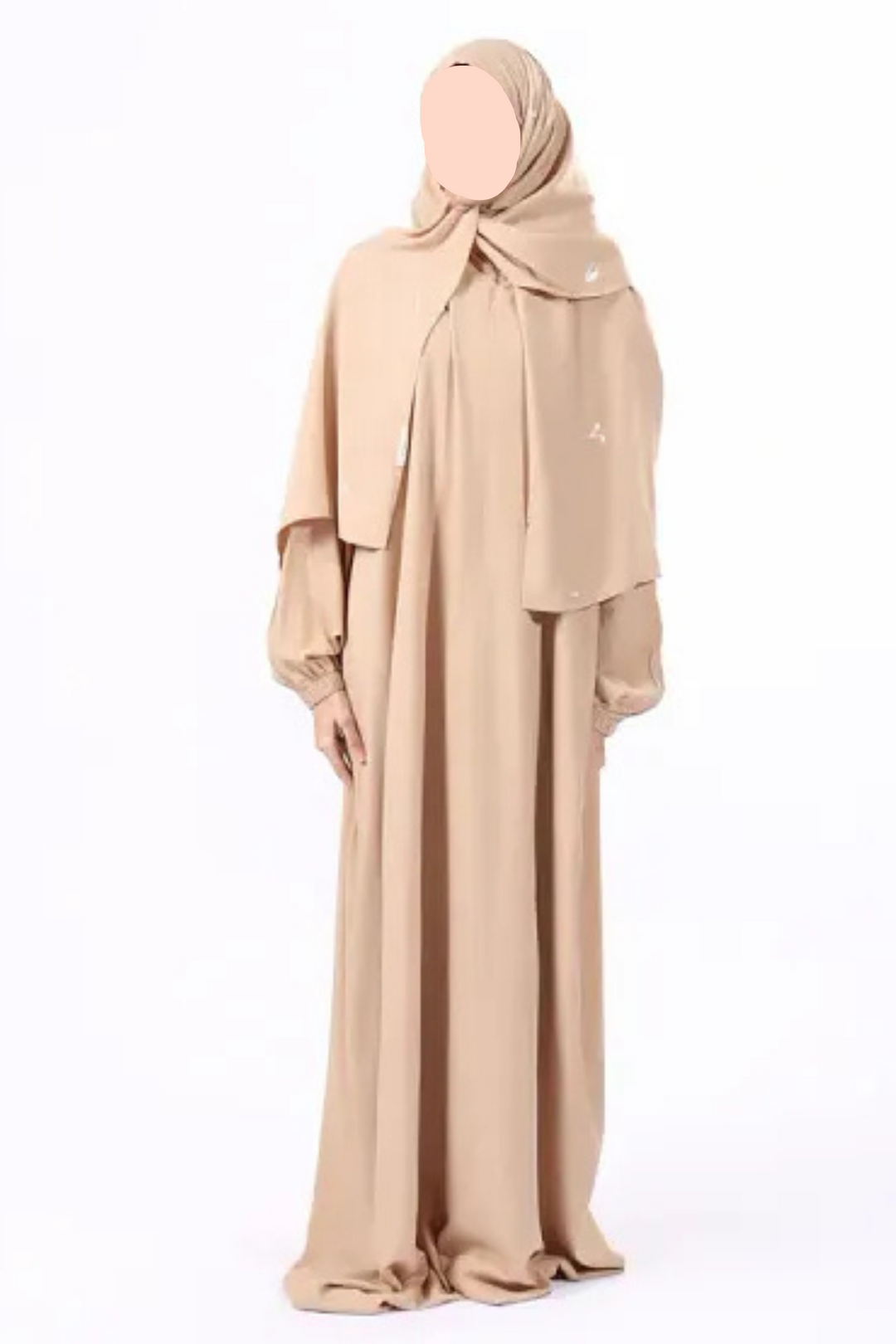 Buy Jodali prayer dress with embroidery sheila. Fast shipping in Dubai and delivery across UAE from DeenSquare.com.