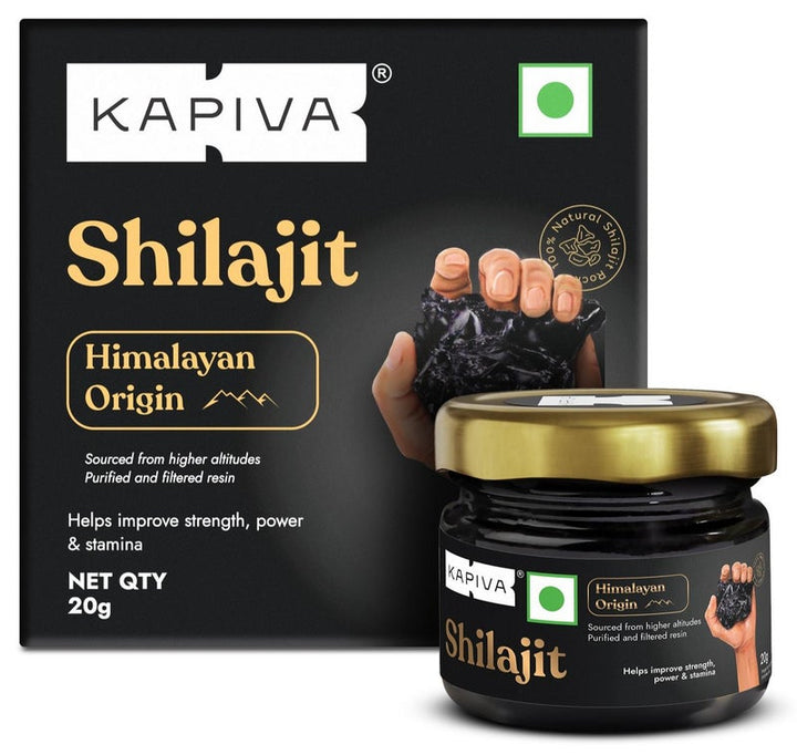 Kapiva Original Himalayan Shilajit/Shilajeet Resin 20g