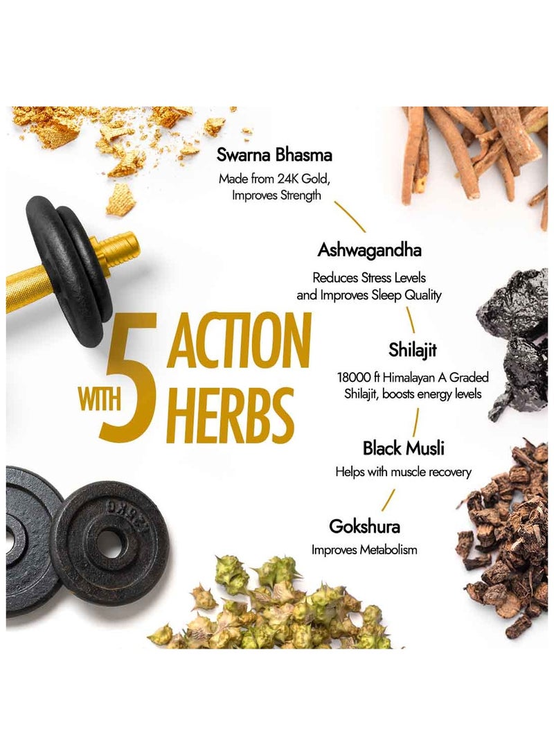 Kapiva Shilajit Gold Resin - 20g benefits