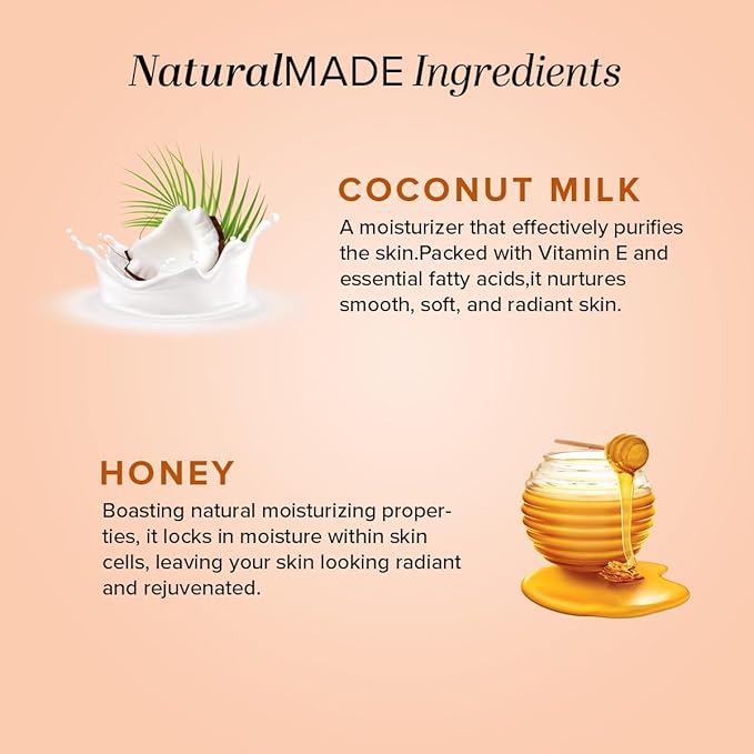 Buy Khadi Natural Coconut Milk &amp; Honey Soap Pack of 3 in UAE. Moisturizing herbal soap for soft skin. Shop now with fast UAE &amp; worldwide delivery.