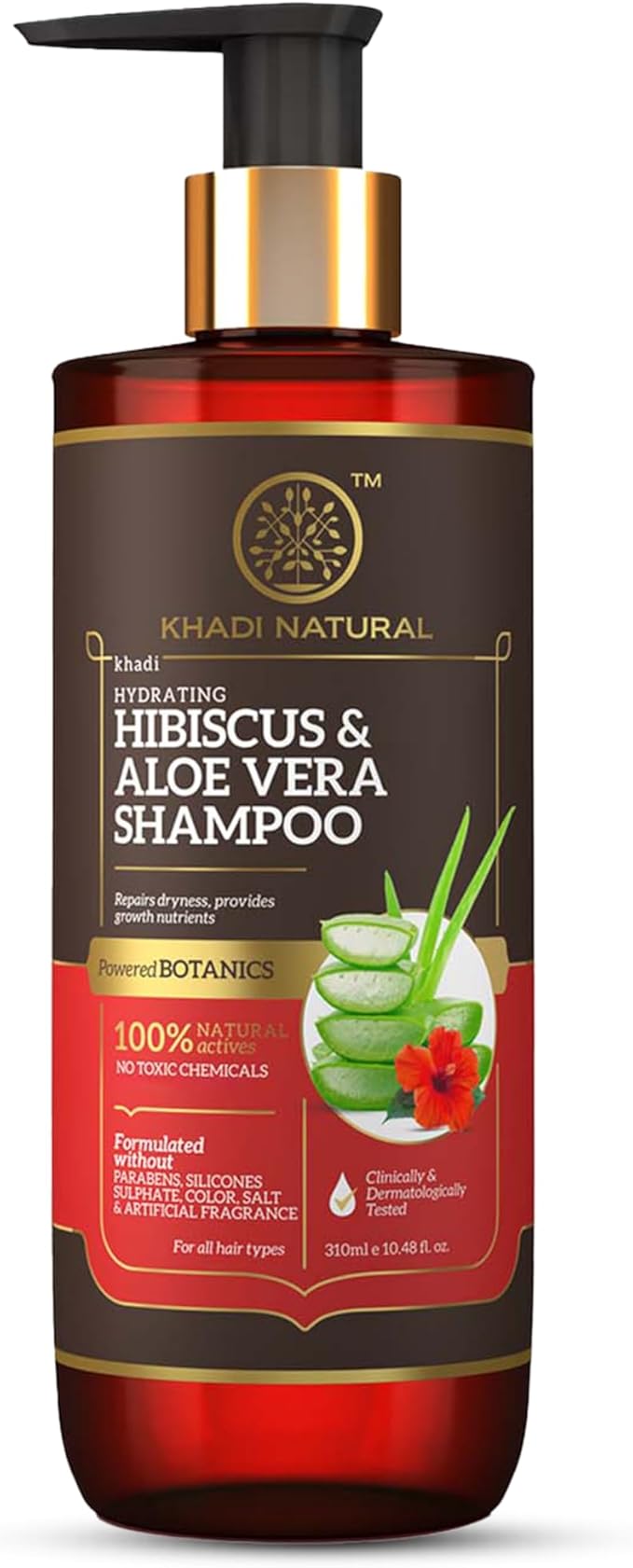 Shop Khadi Hibiscus Aloe Hair Cleanser in UAE. Gentle herbal shampoo for soft, healthy-looking hair. Fast UAE delivery & worldwide shipping. Order now.