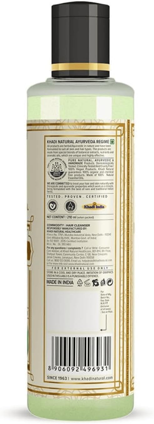 Shop Khadi Natural herbal hair cleanser (Aloe Vera &amp; Neem) in UAE. Gentle Ayurvedic shampoo for healthy hair. Fast delivery Dubai. Order online now.