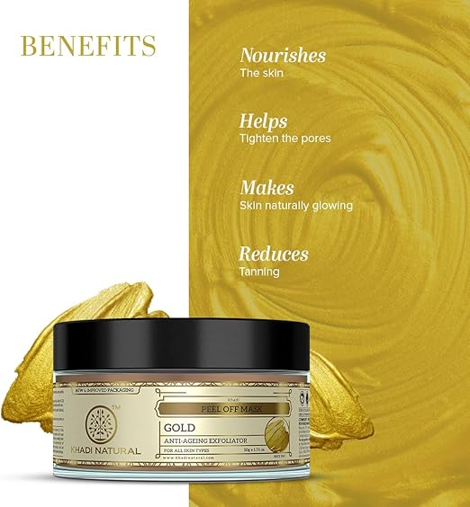 Shop Khadi Gold Facial Kit in UAE. Herbal skincare for glowing skin. Fast delivery in Dubai. Order online now.