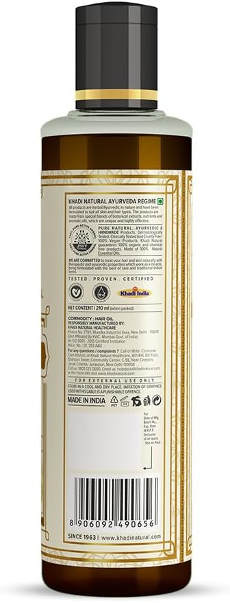 Shop Khadi Rosemary &amp; Henna hair oil in UAE. Herbal Ayurvedic treatment for stronger, healthier hair. Fast Dubai delivery. Order online now.