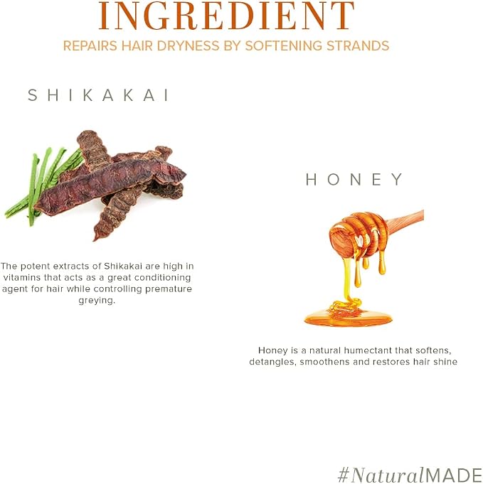 Shop Khadi Natural Shikakai &amp; Honey Conditioner 210ml for soft, smooth, manageable hair. Herbal hair care. Order online in UAE today.