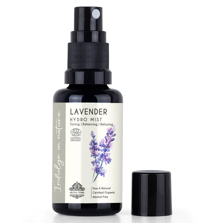 Lavender Hydro Mist - For Face, Toner, Relaxation - Hydrosol Water 30 ml