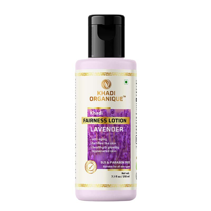 Lavender Fairness Lotion( SLS & PARABEN FREE) - Khadi Organique