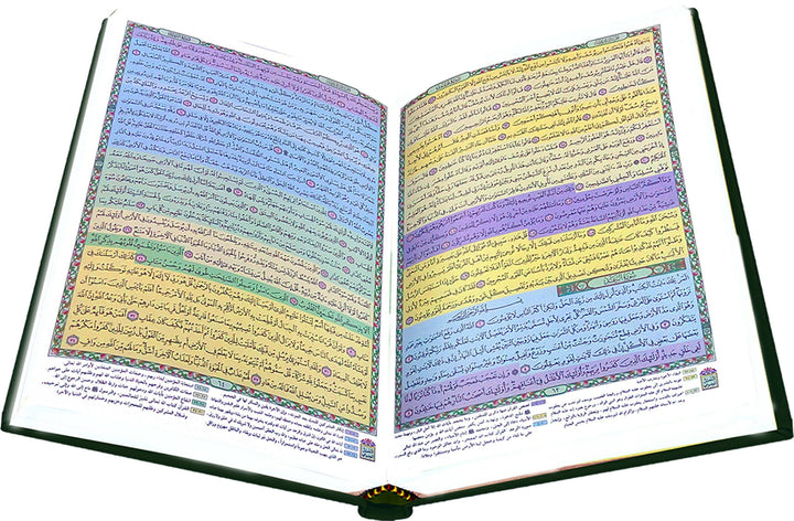 Mushaf al Tahajjud wa al Qiyam - مصحف التهجد 25×35 مذيلا بالتفصيل الموضوعي