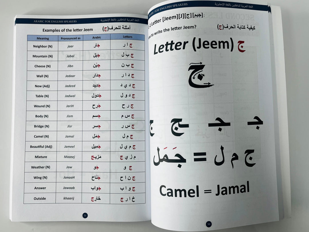 Buy Learn Arabic for English Speakers – First Level at deensquare.com | Dubai | UAE. A beginner Arabic textbook for English-speaking learners.