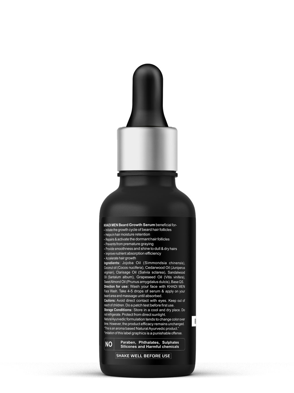 Beard Growth Serum - Khadi Men - 30 ml