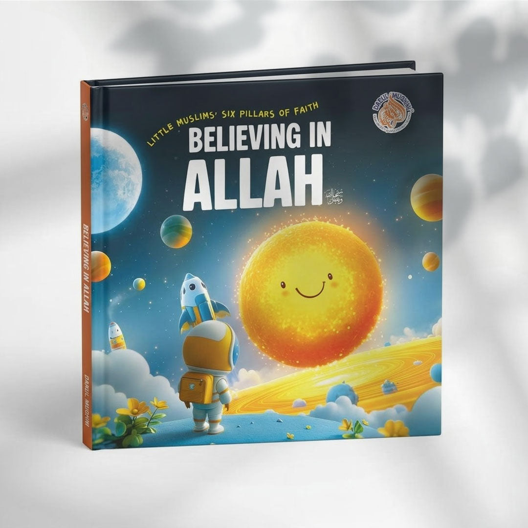 Buy Little Muslims Believing in Allah board book at deensquare.com. Beautiful Islamic kids book in Dubai | UAE.