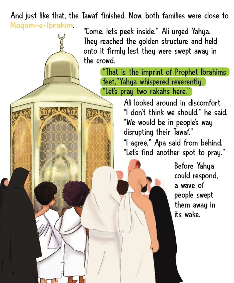 Lost and Found – Yahya Goes For Umrah book inside pages