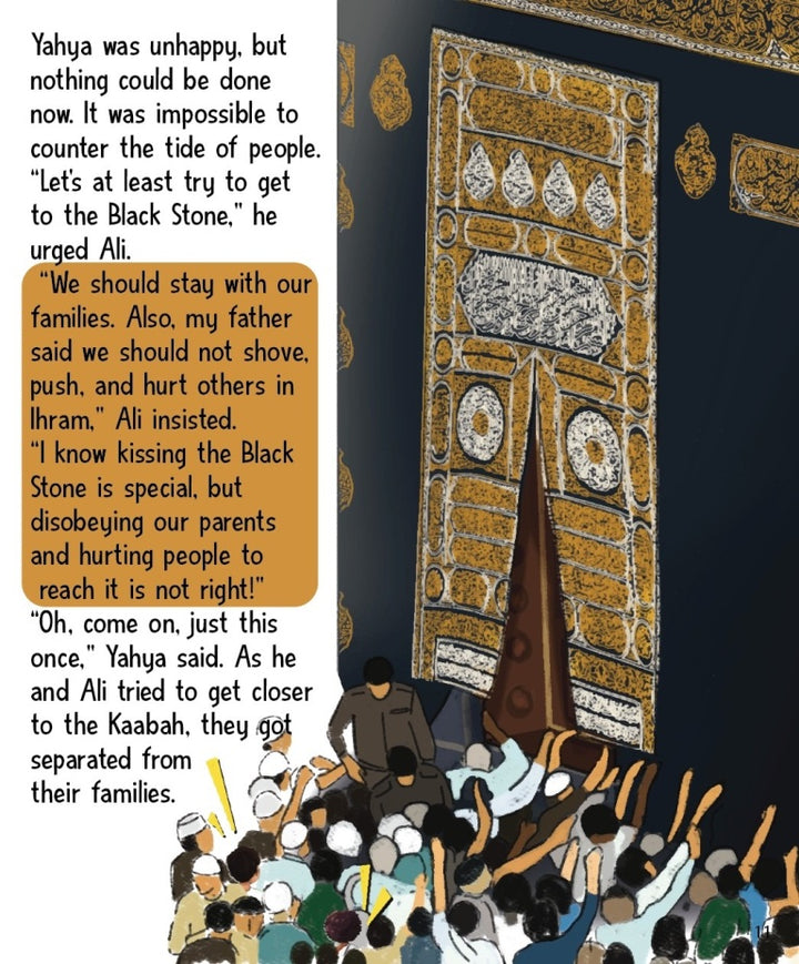 Lost and Found – Yahya Goes For Umrah book inside pages 2
