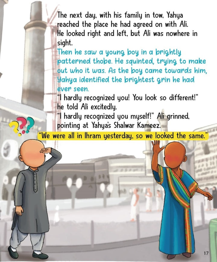 Lost and Found – Yahya Goes For Umrah book inside pages 3