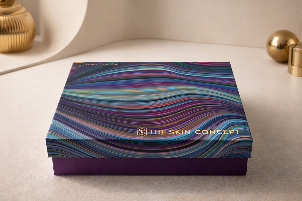 Buy Luxury Self-Care Ritual Box by The Skin Concept at deensquare.com. Premium handcrafted wellness gift set available in Dubai | UAE.