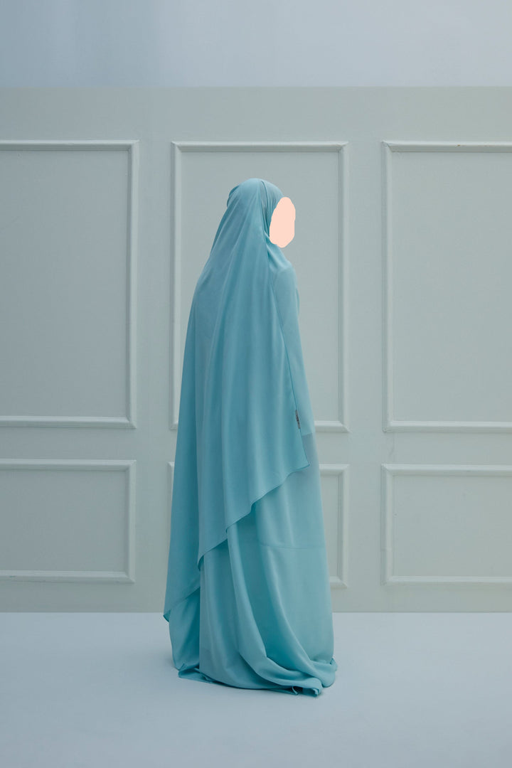 Buy MADA Open Big Sheila prayer clothes at deensquare.com. Soft cotton Jodali prayer wear with fast shipping in Dubai | UAE.