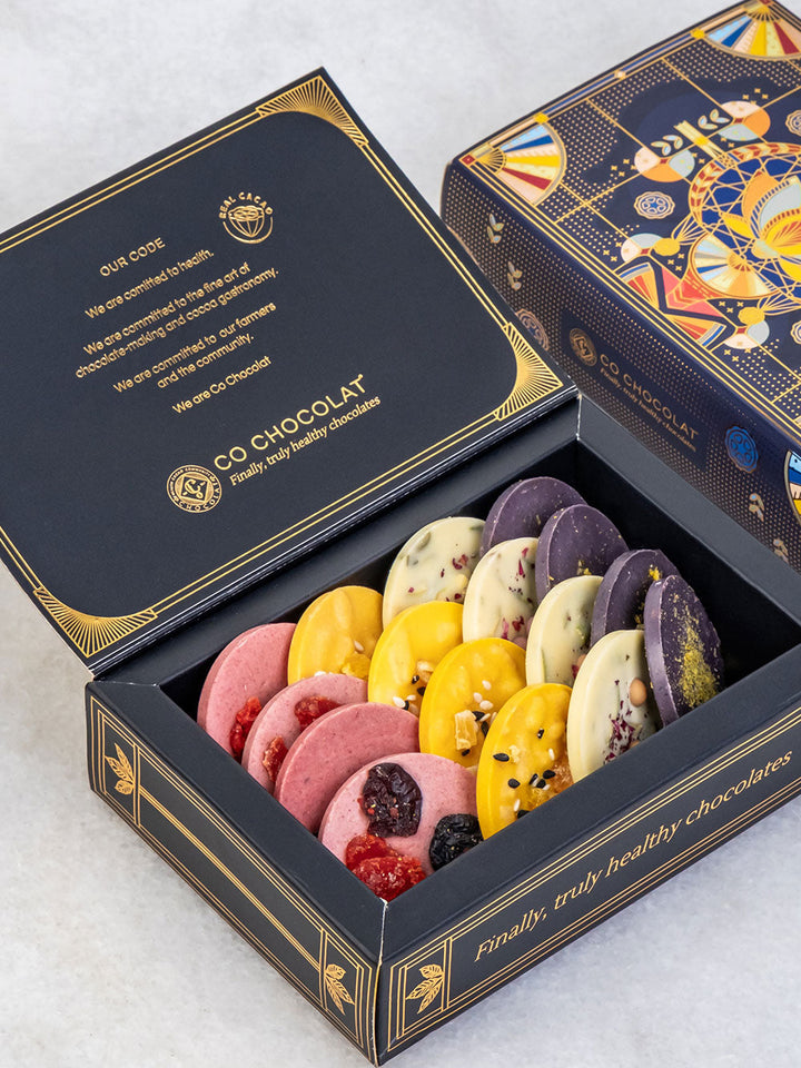 Mini Art Deco Box – Luxury Dates &amp; Chocolate Gift Box UAE | Co Chocolat