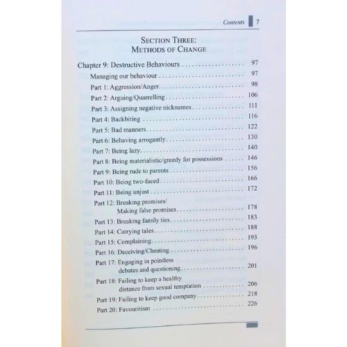 Recognising and Changing Destructive Behaviours (Therapy from Quran and Sunnah-3)