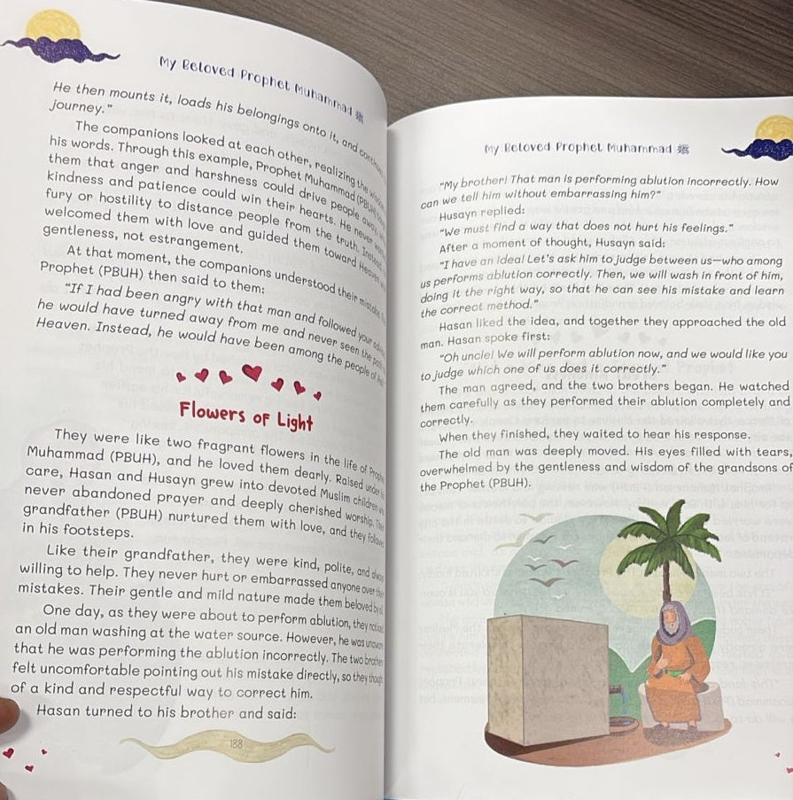 My Beloved Prophet Muhammad (S) inside pages