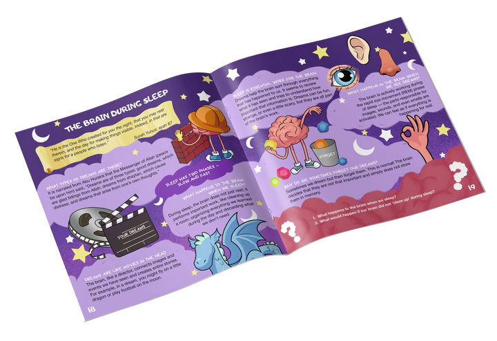 Man is a Wondrous Creation of Allah - The Brain inside page