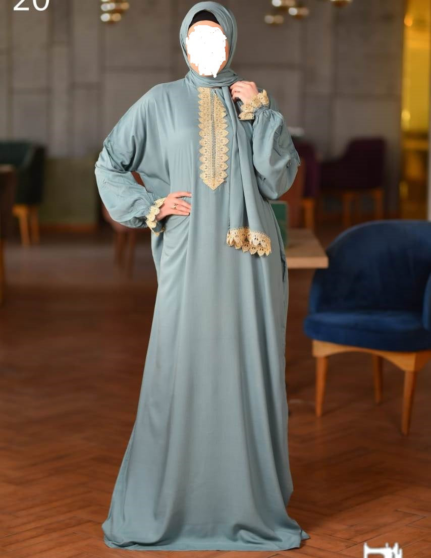 ثوب صلاة من قطعة واحدة مع شايلا - سيج