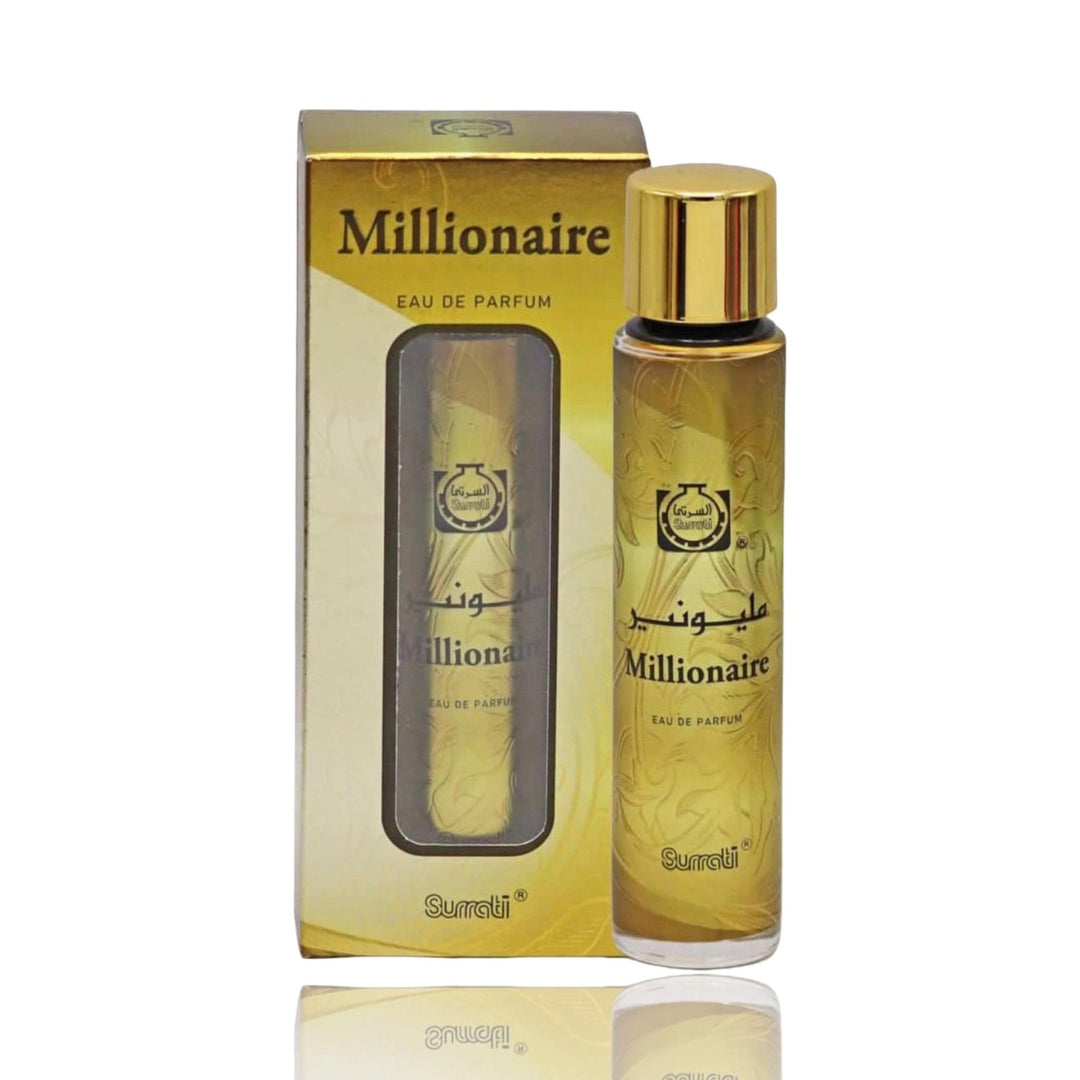 Buy Millionaire 55ml EDP by Surrati in UAE. Long-lasting luxury oriental fragrance. Shop now with fast Dubai &amp; worldwide delivery.