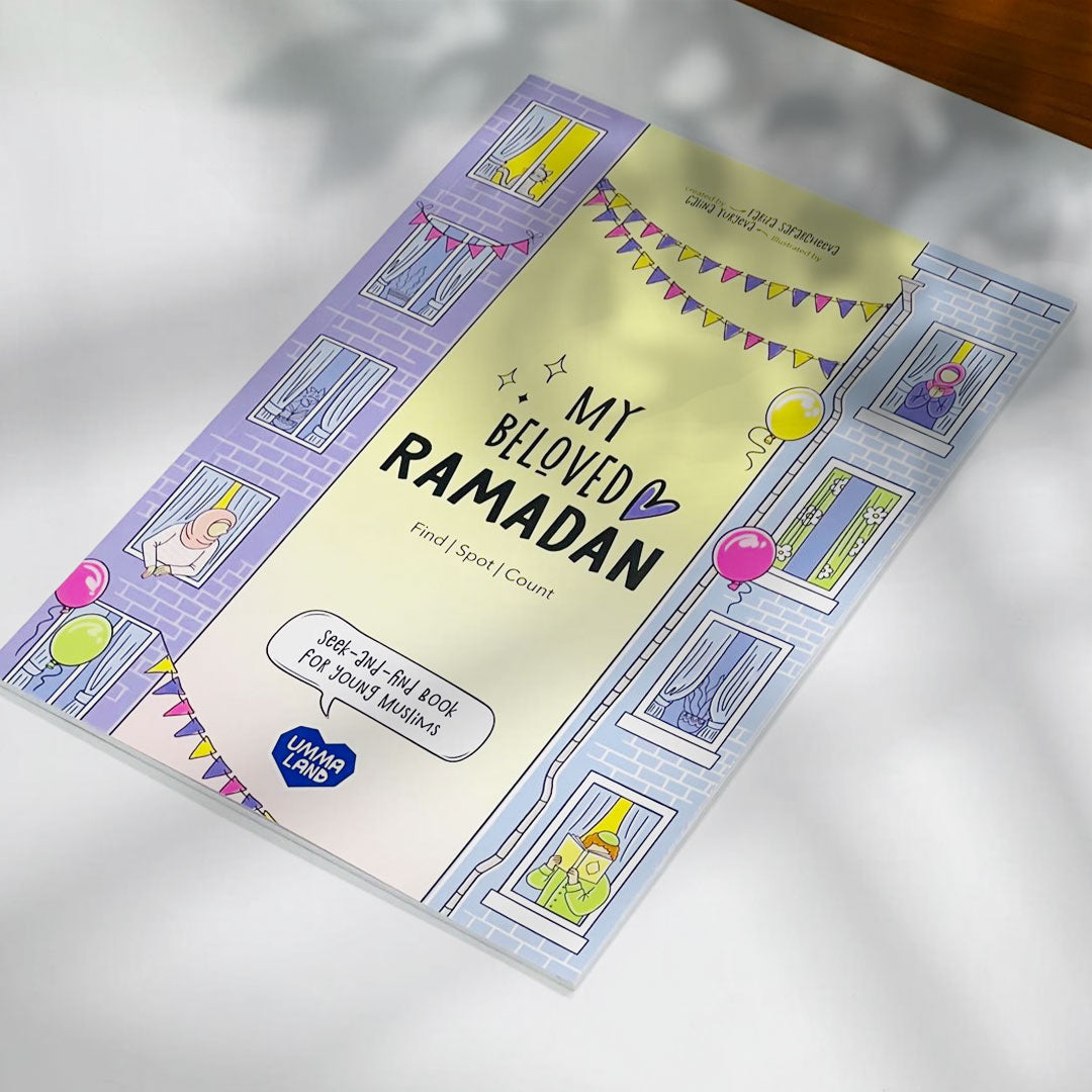 My Beloved Ramadan Activity Book for Kids | Find & Spot Islamic Book