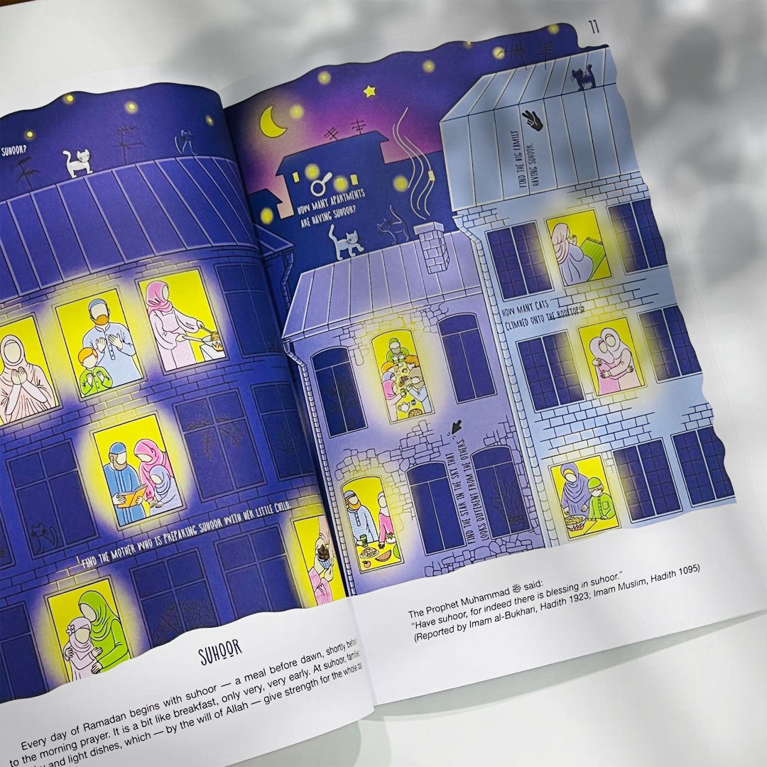 Buy My Beloved Ramadan (Find | Spot | Count) – a fun Islamic activity book for kids. Learn Ramadan concepts through seek-and-find games. Perfect Ramadan gift for children. 