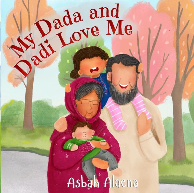 My Dada and Dadi Love Me book cover flowers of jannah