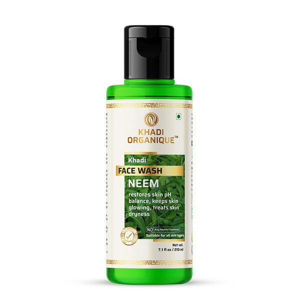 Khadi Organique Neem Face Wash 210 ml
