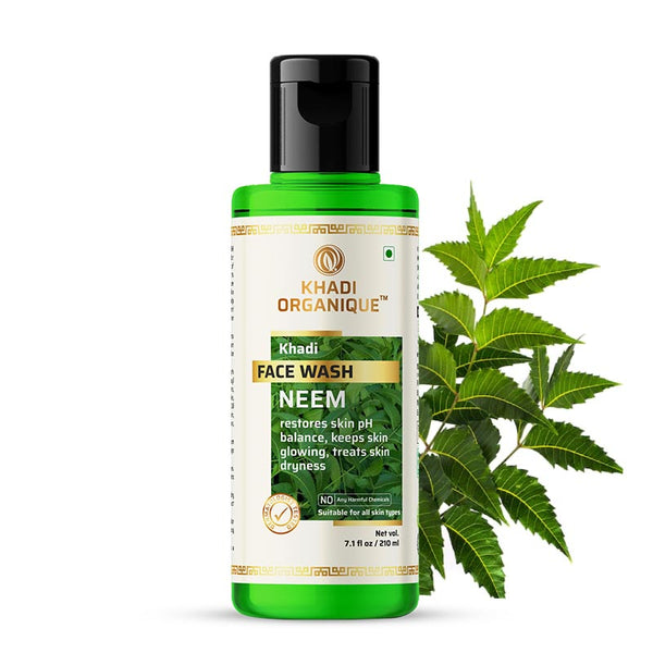 Khadi Organique Neem Face Wash 210 ml
